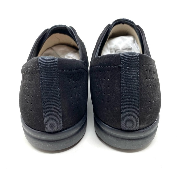 Clarks Tamzen Step Black Nubuck slip on shoes WIDE - Picture 3 of 7